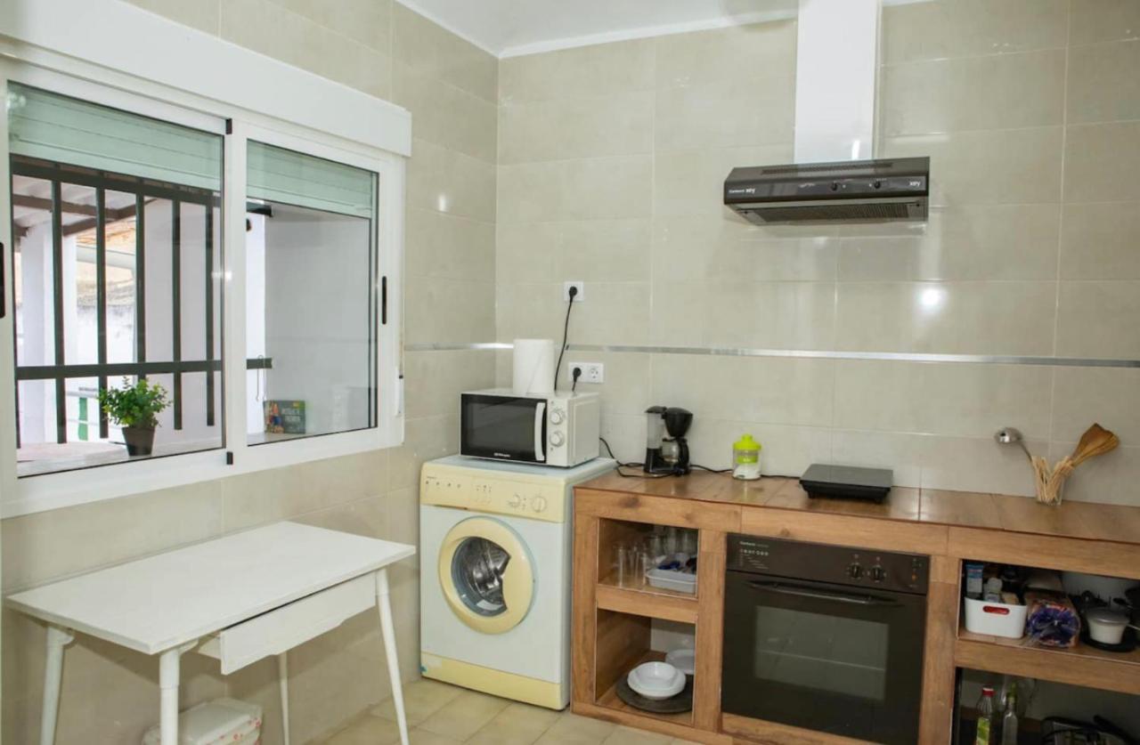Apartamento Deluxe Terraza Y Bbq Santa Amalia エクステリア 写真